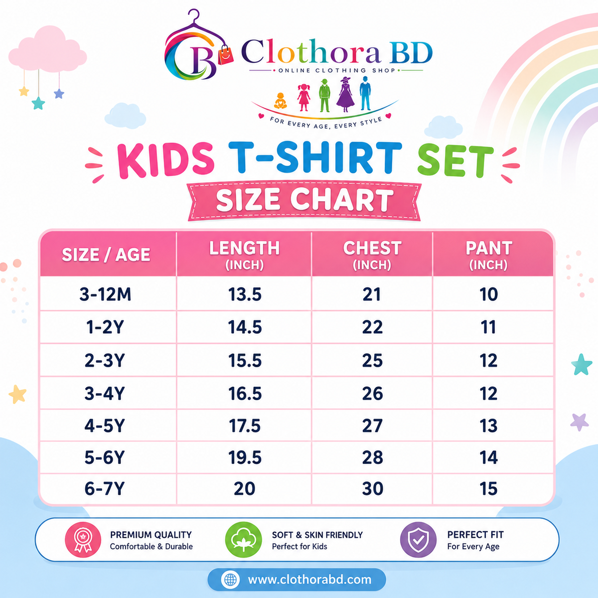 Fun Red &amp; Blue Kids’ 2-Piece Outfit