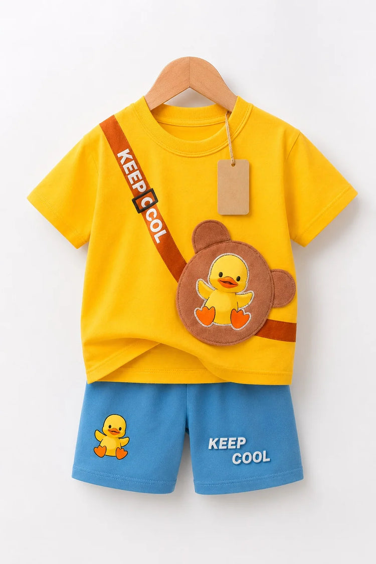Keep Cool Duck Kids T-Shirt & Shorts Set