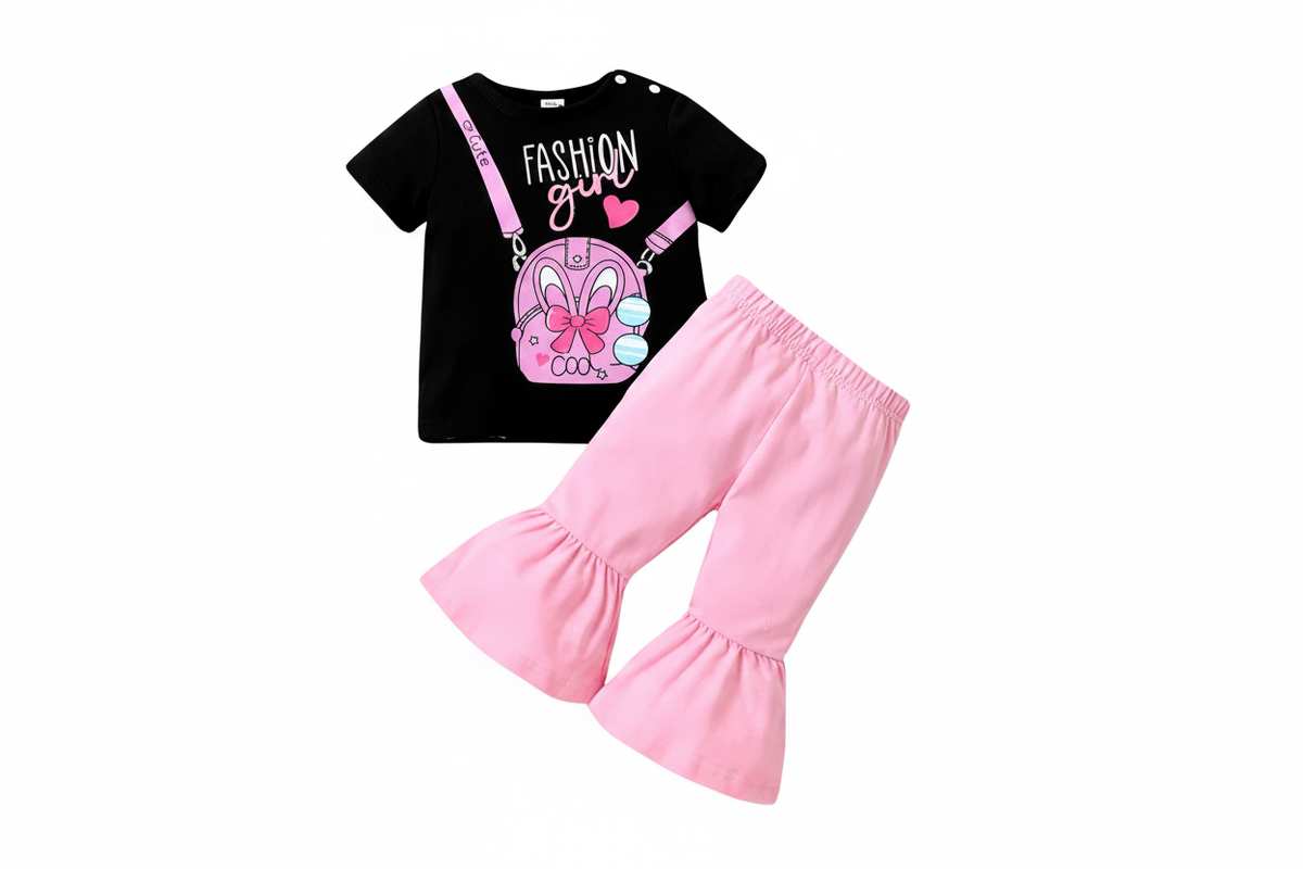 Fashion Girl Kids Outfit Catalog Style